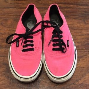 Vans hot pink